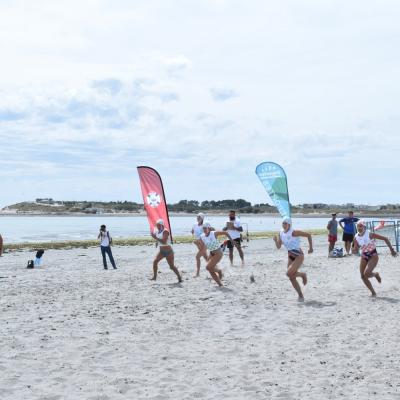 Juegos Universitarios de playa, año 2022. Imagen extraída del Facebook Uni Puerto Madryn