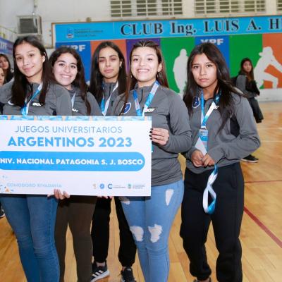 Juegos Universitarios Argentinos (regionales) año 2023. Sede Comodoro Rivadavia