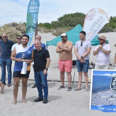 Juegos Universitarios de playa, año 2022. Imagen extraída del Facebook Uni Puerto Madryn