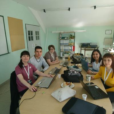 Paula Ramos. Facultad de Ingeniería, cátedra Organización de obras, estudiantes de 5to año. Sede Comodoro Rivadavia