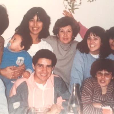 Compañeros de trabajo. Facultad de Ingeniería, año 1988 - 1989 