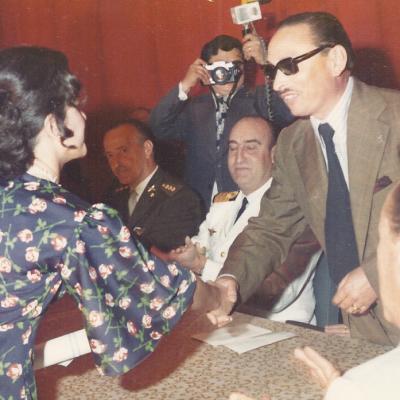 Universidad privada. Colación de grado, año 1975. Museo Nacional del Petróleo